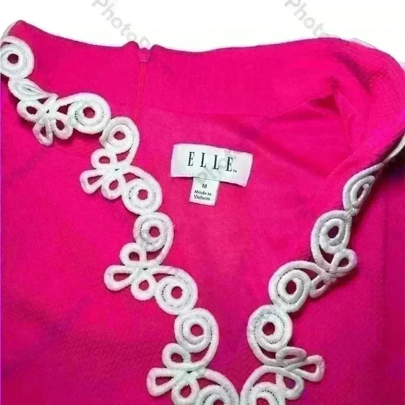 ELLE Hot Pink Dress - Picture 5 of 6